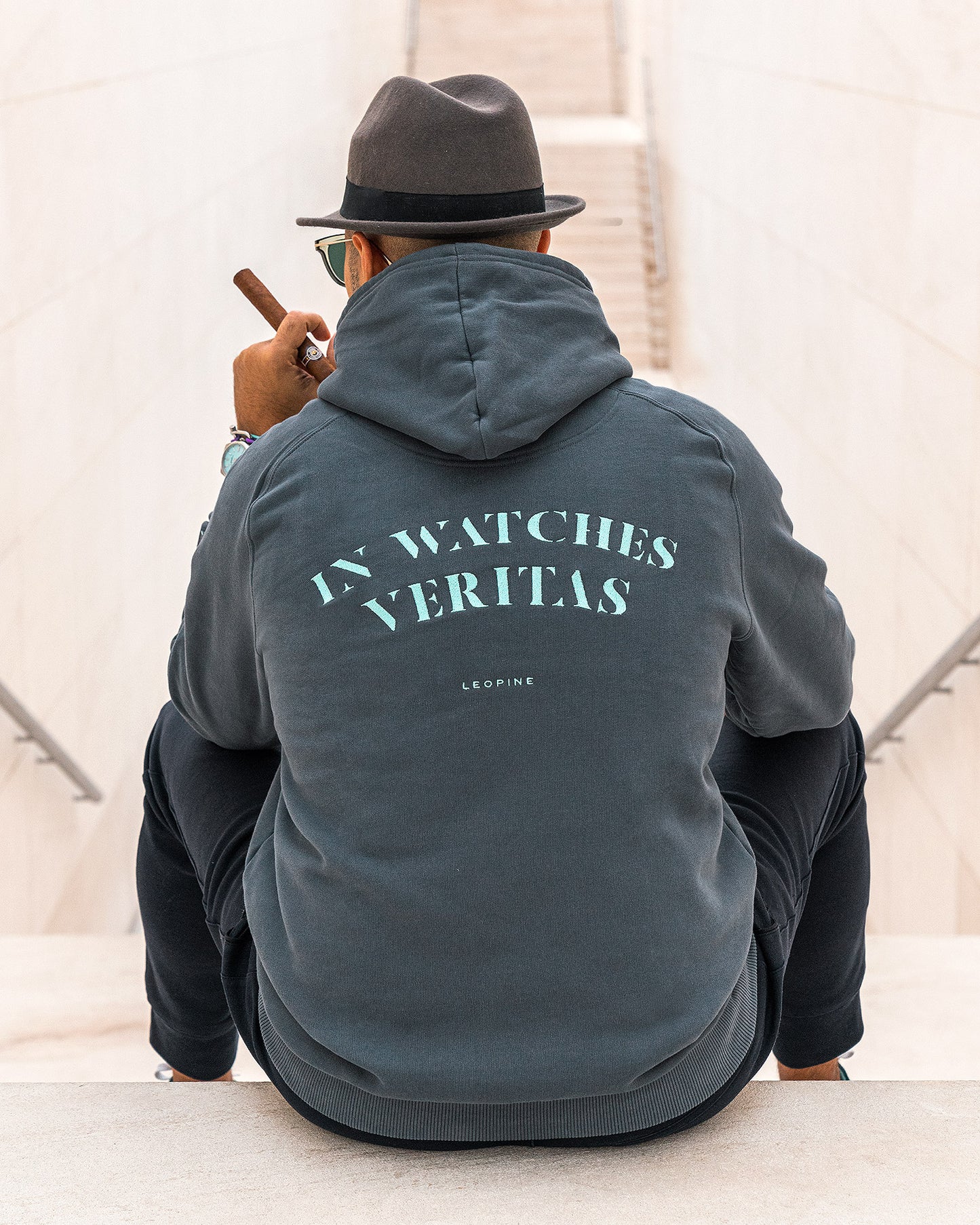 Corporate Hoodie “In Watches Veritas”
