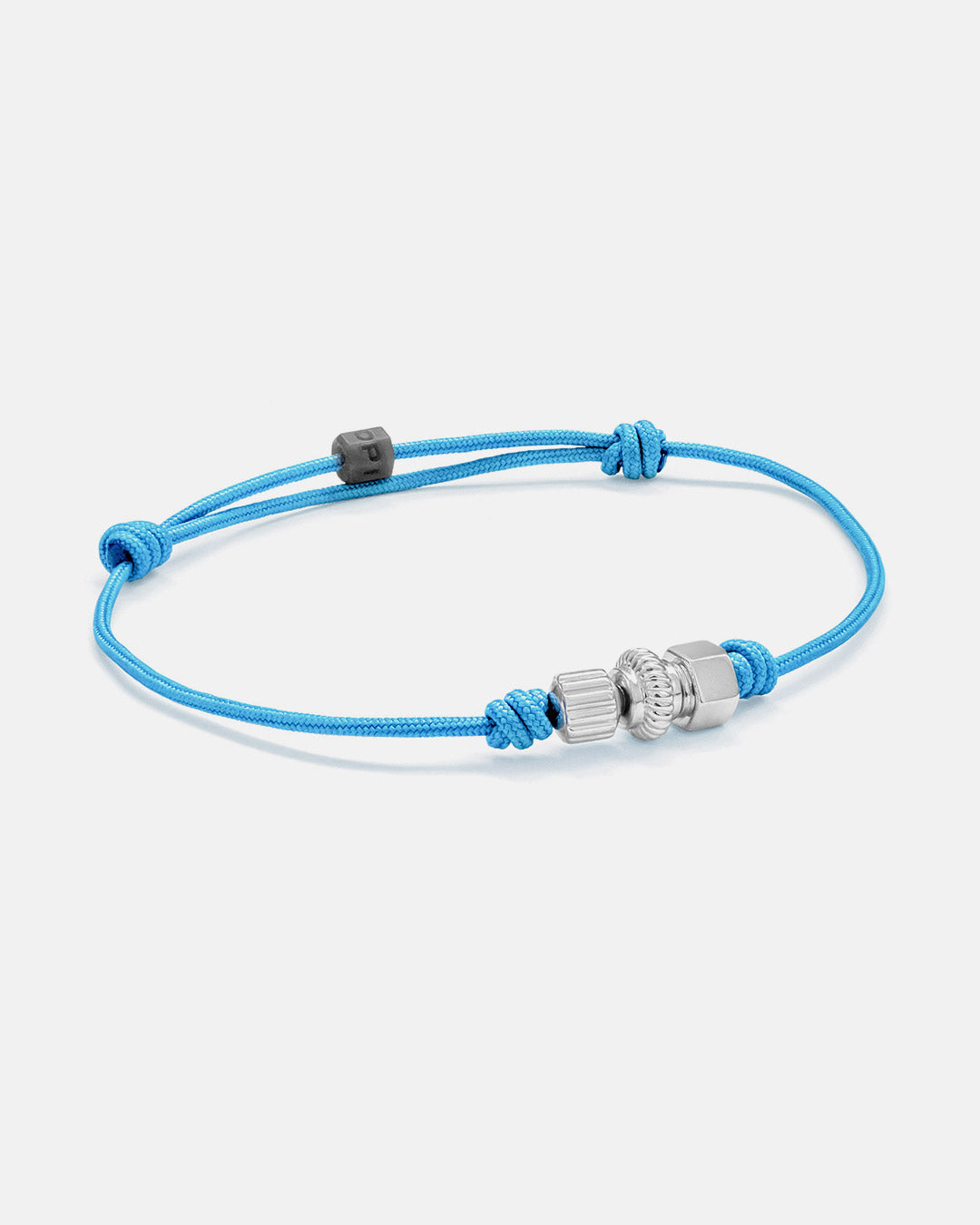 Crown Trifecta. Rhodium Plated Silver