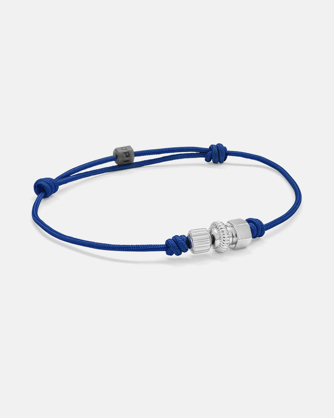 Crown Trifecta. Rhodium Plated Silver