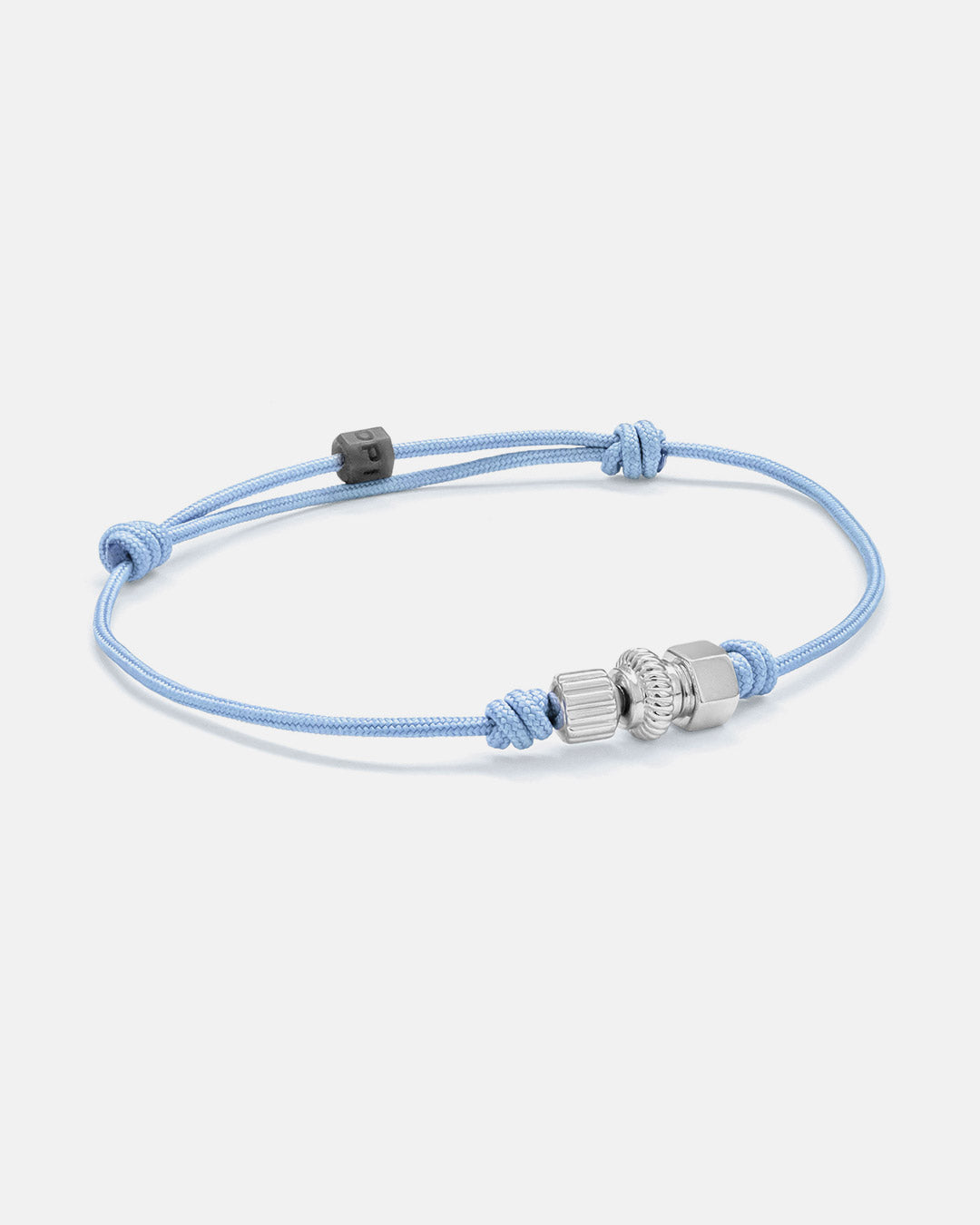 Crown Trifecta. Rhodium Plated Silver