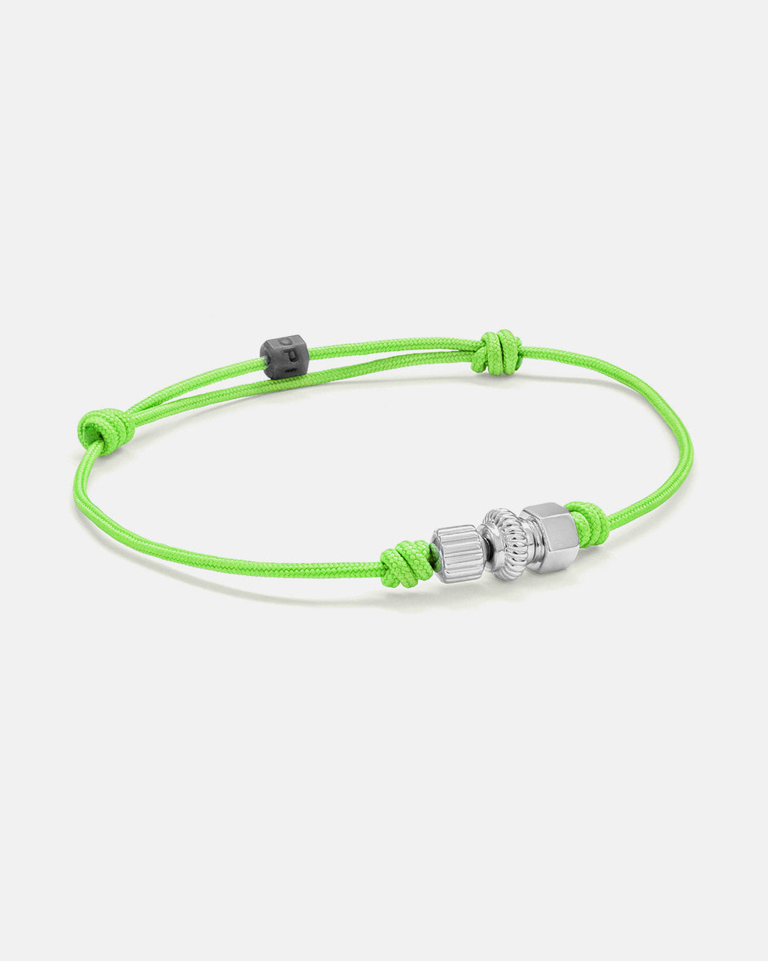 Crown Trifecta. Rhodium Plated Silver