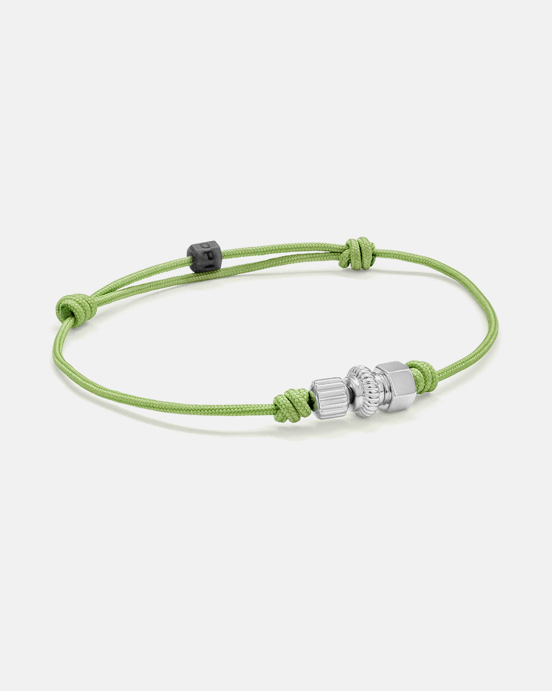 Crown Trifecta. Rhodium Plated Silver