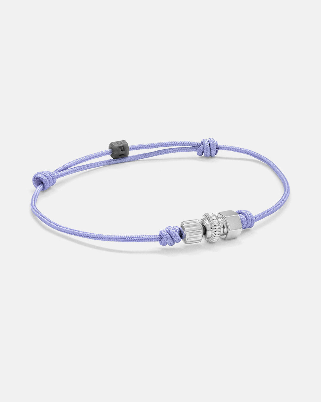 Crown Trifecta. Rhodium Plated Silver