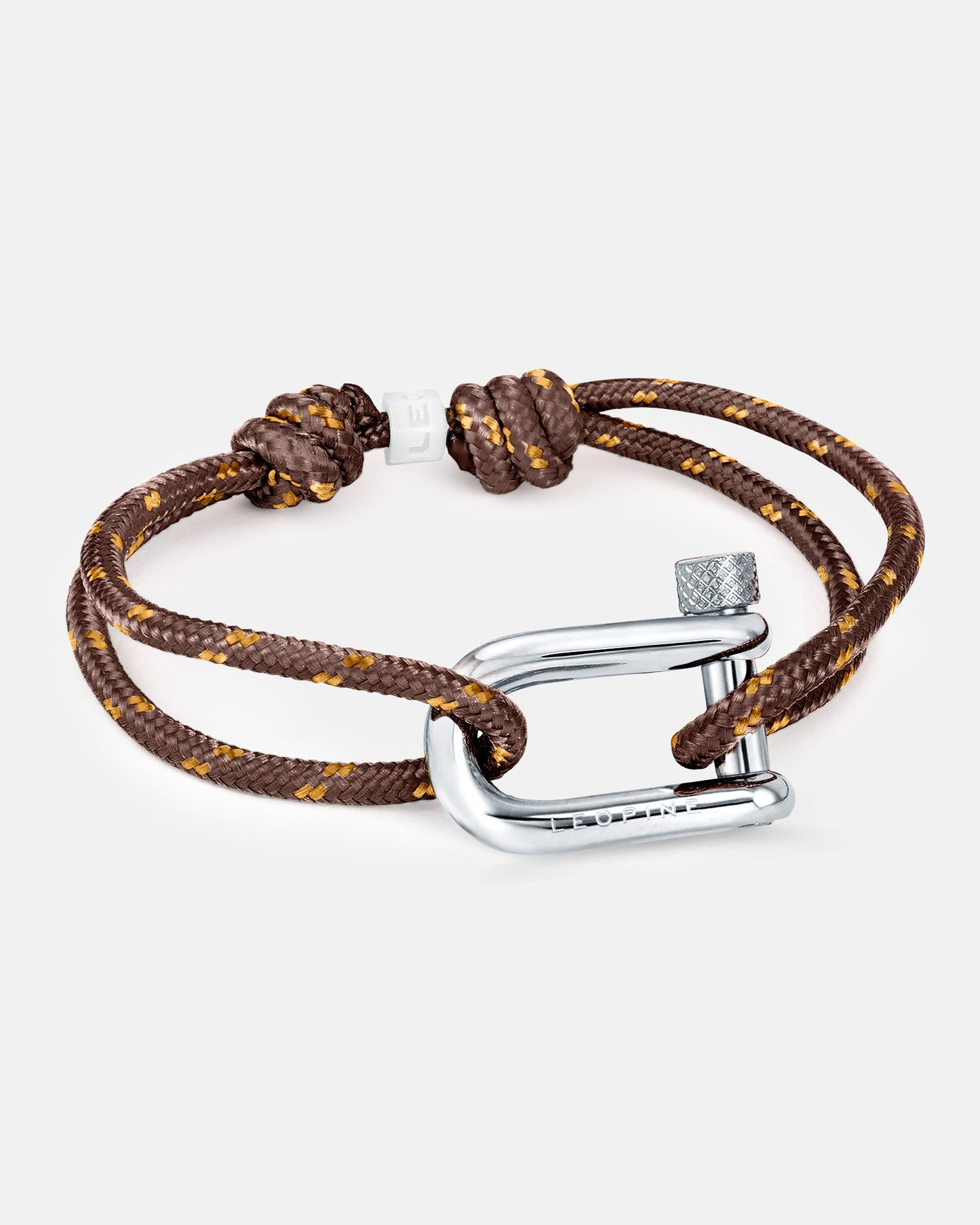 Leopine "U" Bracelet. Stainless Steel