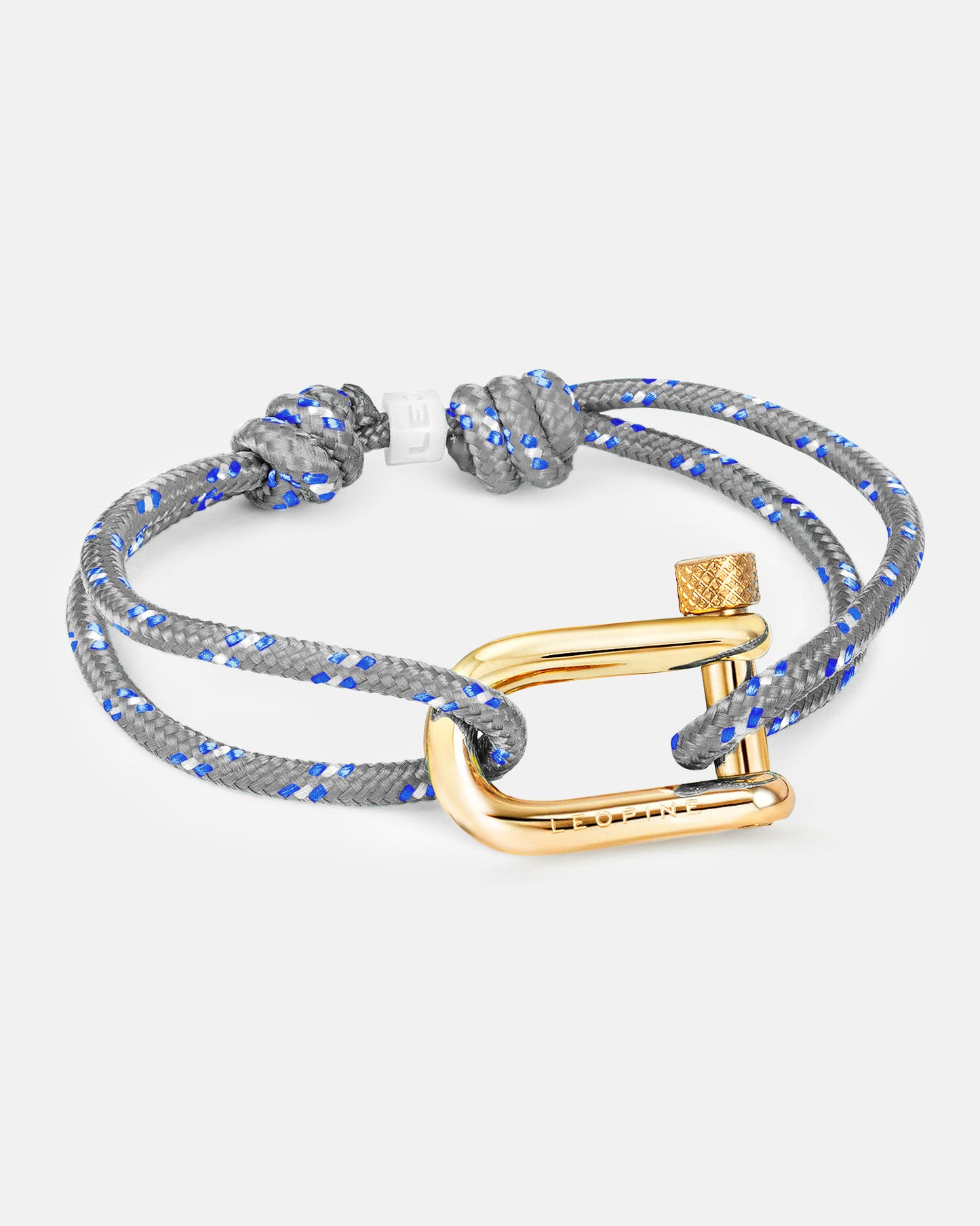 Leopine "U" Bracelet. Yellow Gold Plating