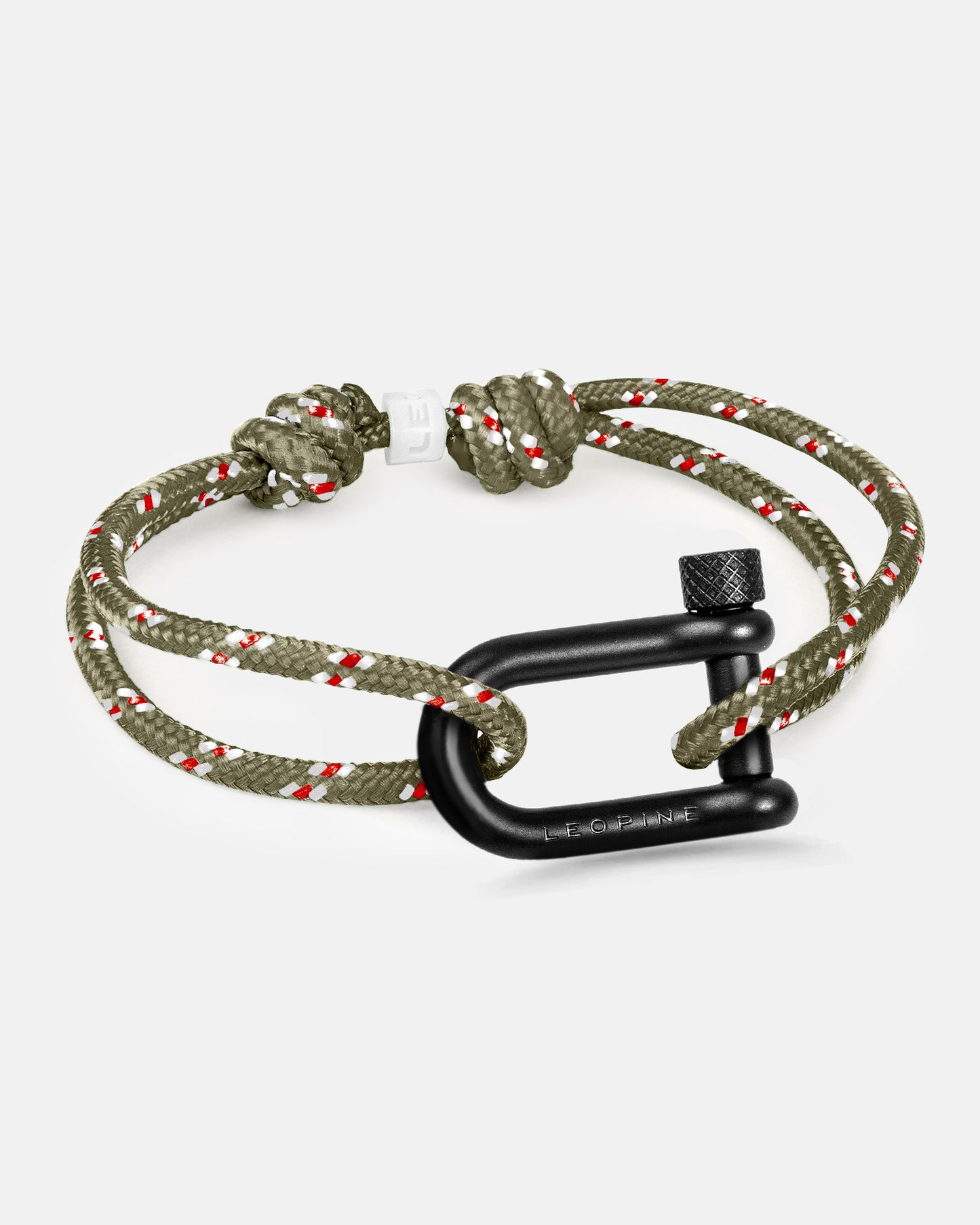 Leopine "U" Bracelet. PVD Coated