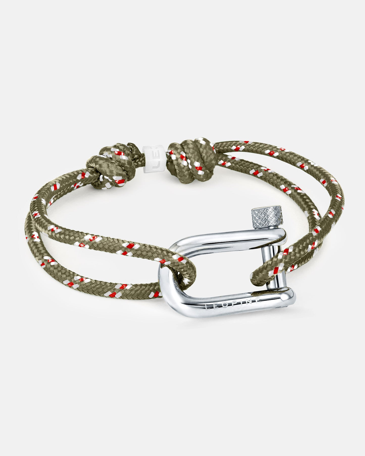 Leopine "U" Bracelet. Stainless Steel