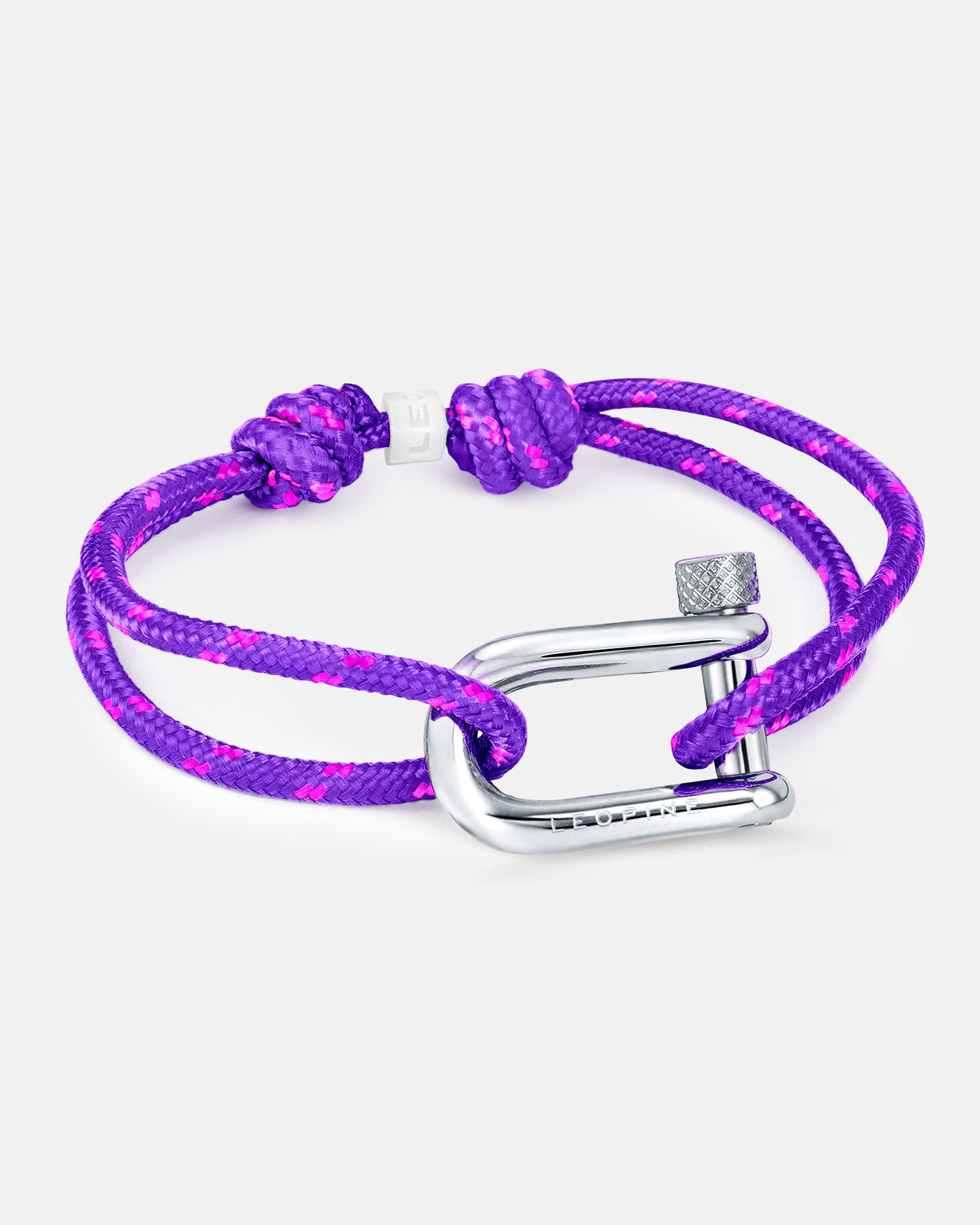 Leopine "U" Bracelet. Stainless Steel