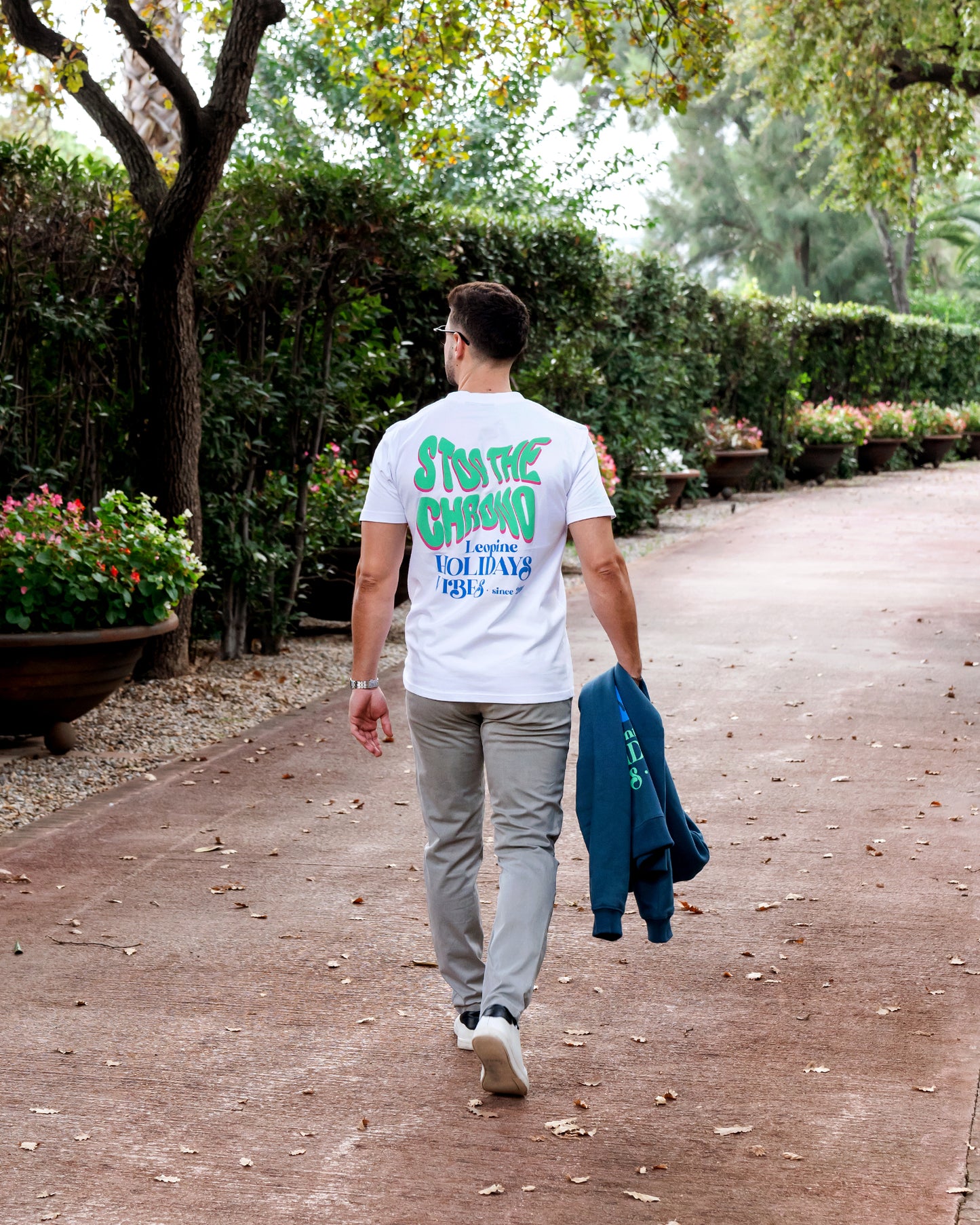 Stop The Chrono White T-Shirt