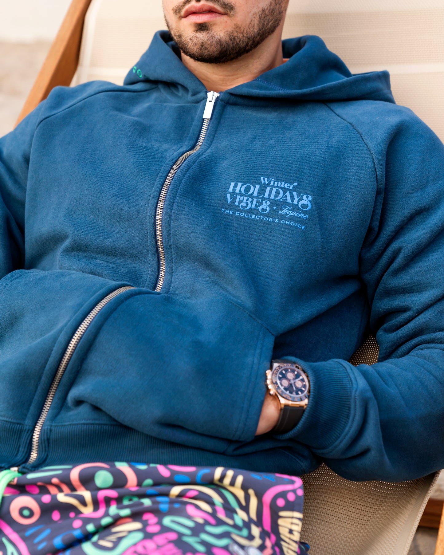 Stop The Chrono Zip-Up Hoodie