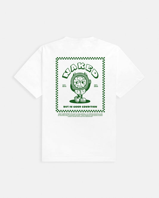 "Naked" White T-Shirt