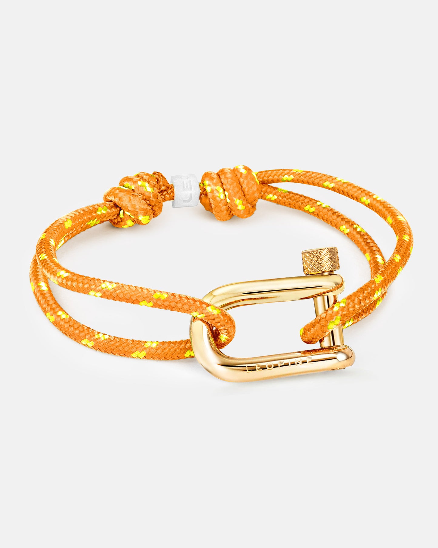 Leopine "U" Bracelet. Yellow Gold Plating